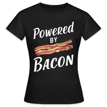 Bacon Breakfast Bacon - Women's T-Shirt - black - Front - AI Model Female 172 dark (172cm)