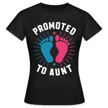 Tante Famille Tantes - T-shirt Femme - noir - Devant - AI Model Female 172 dark (172cm)
