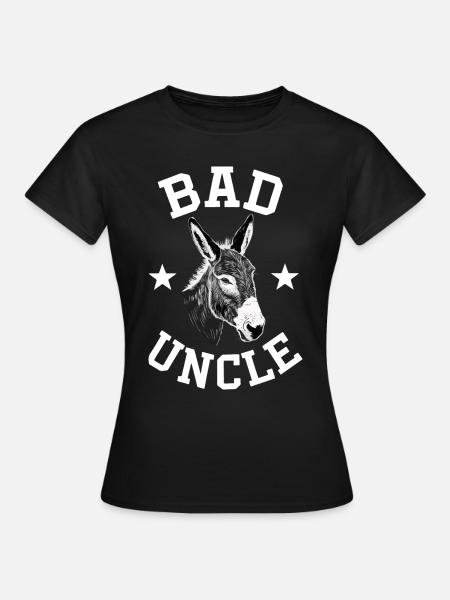 Onkel Fmilie Großonkel Onkels - Frauen T-Shirt - Schwarz