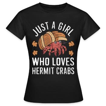 Crabe Crabe Crabe Crabe Crabe Crabe - T-shirt Femme - noir - Devant - AI Model Female 172 dark (172cm)