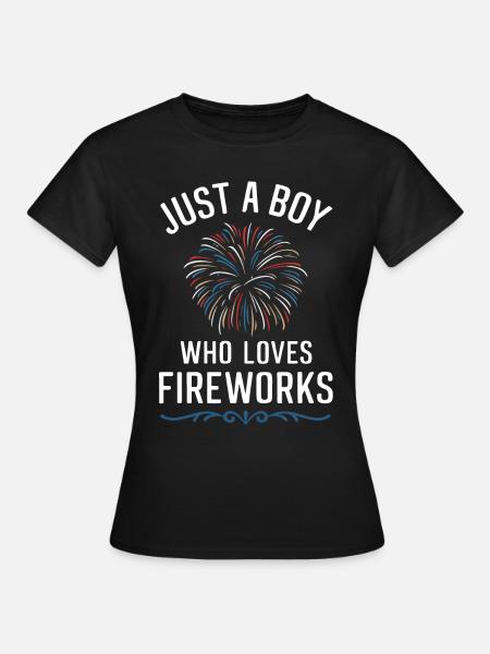 Pyrotechniker Feuerwerk Pyrotechnik - Frauen T-Shirt - Schwarz