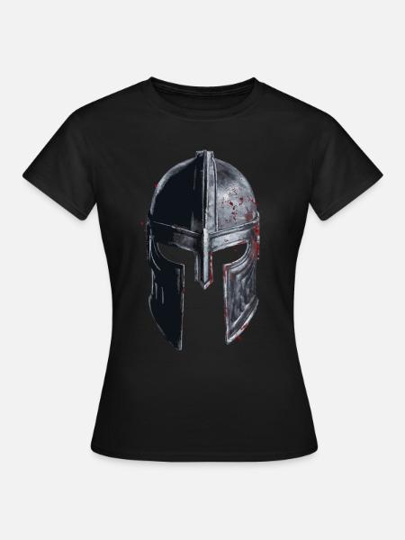 Kreuzritter Tempelritter Mittelalter - Frauen T-Shirt - Schwarz