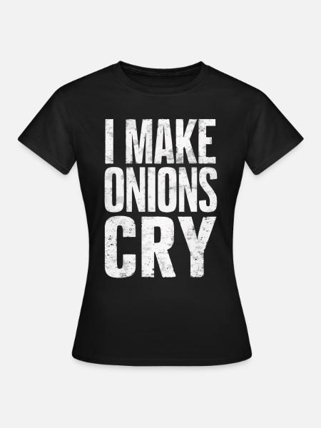 Lustig Sarkasmus sarkastischer Humor Ironie - Frauen T-Shirt - Schwarz