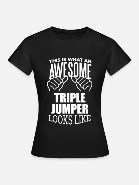 Triple salto Triple salto Triple salto - Camiseta mujer - negro