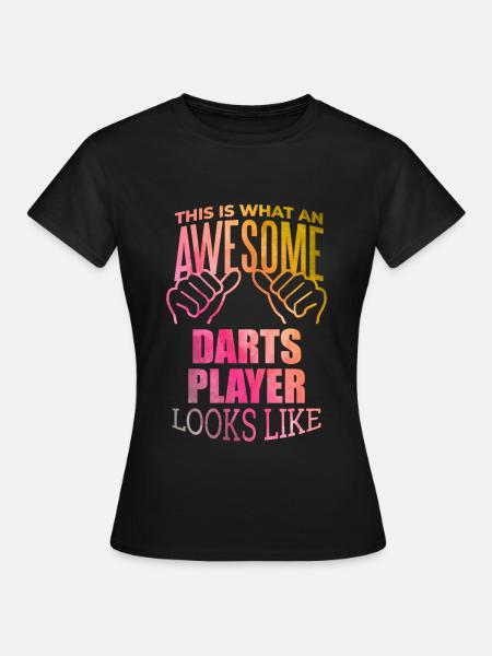 Darts Darts Darts - Women's T-Shirt - black