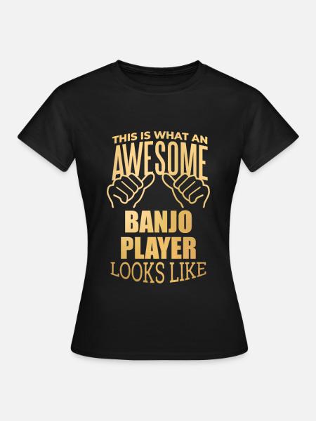 Banjo Banjo Banjo - Frauen T-Shirt - Schwarz