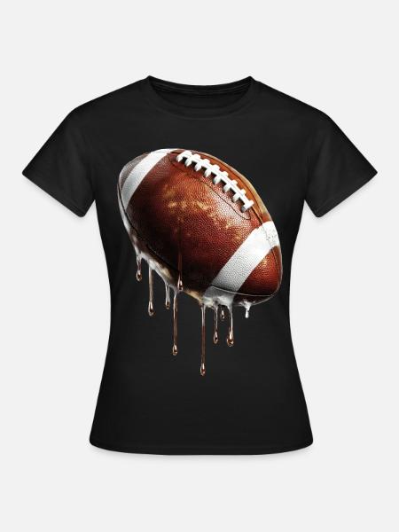 Football - Frauen T-Shirt - Schwarz