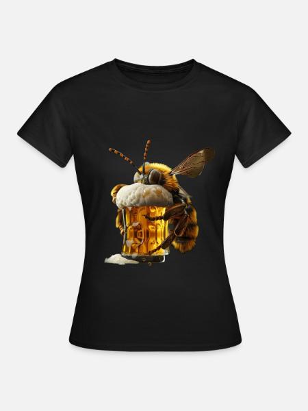 Biene - Frauen T-Shirt - Schwarz