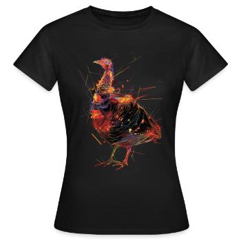 Turquie - T-shirt Femme - noir - Devant - AI Model Female 172 dark (172cm)