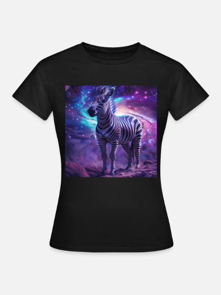 Zebra - Frauen T-Shirt - Schwarz