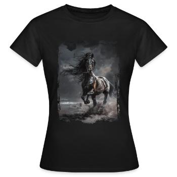 Arabisch - Frauen T-Shirt - Schwarz - Vorne - AI Model Female 172 dark (172cm)