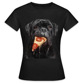 Cane corso - T-shirt Femme - noir - Devant - AI Model Female 172 dark (172cm)