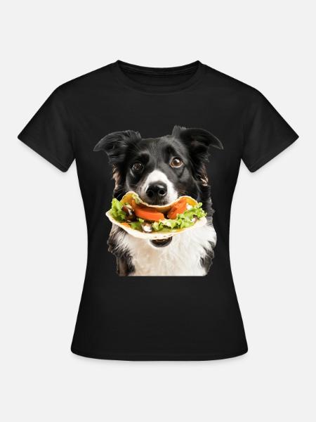 Border Collie - Frauen T-Shirt - Schwarz
