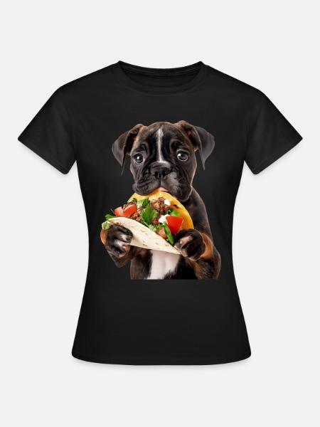 Boxer - Frauen T-Shirt - Schwarz