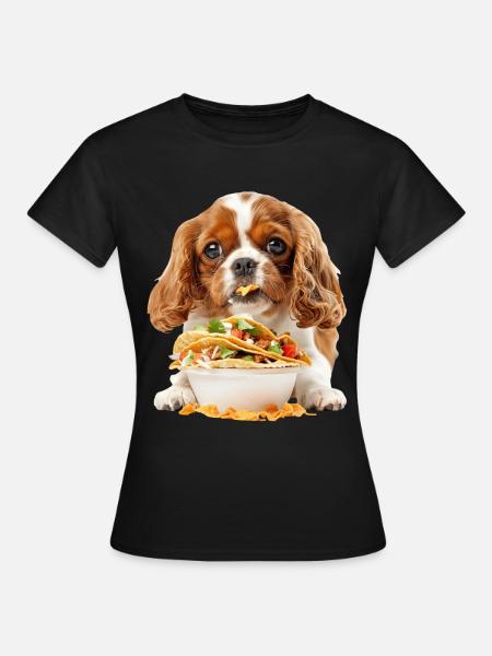 Cavalier King Spaniel - Frauen T-Shirt - Schwarz