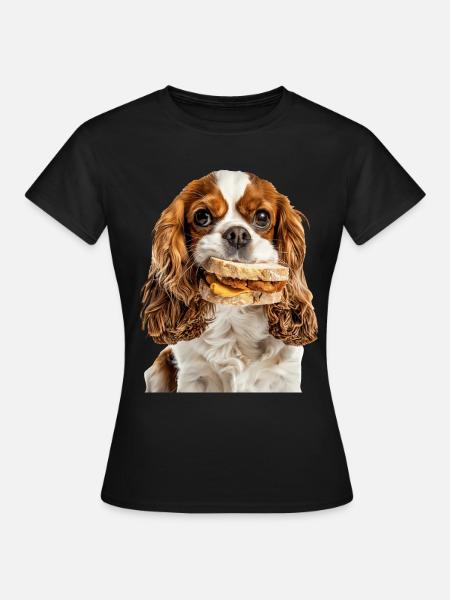 Cavalier King Spaniel - Frauen T-Shirt - Schwarz