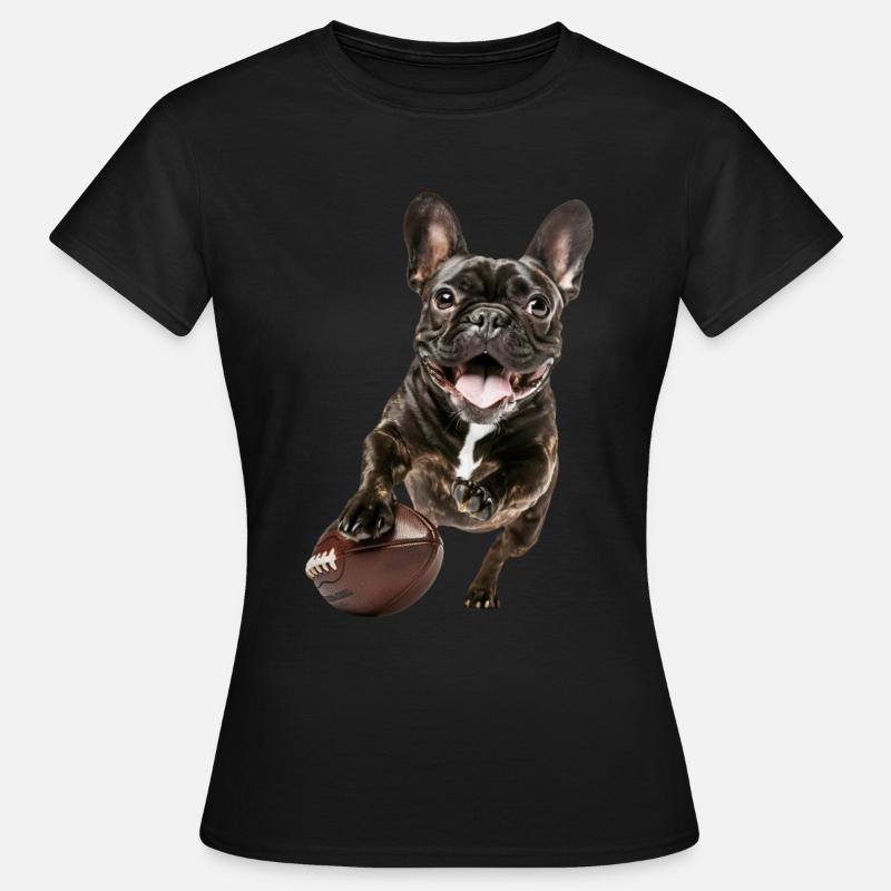 Bulldog francese - Maglietta da donna - nero