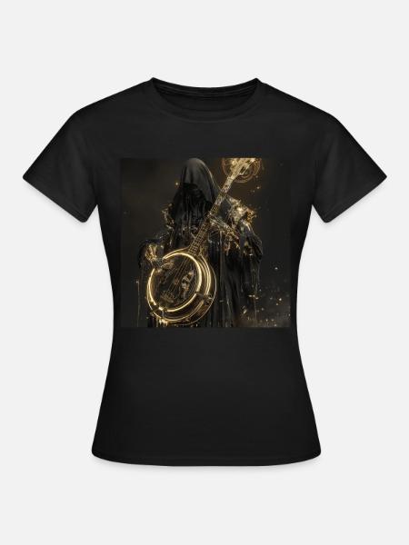 Banjo - Frauen T-Shirt - Schwarz
