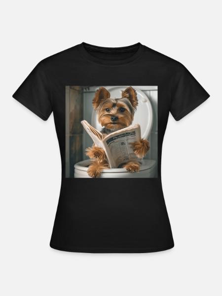 Yorkshire Terrier - Frauen T-Shirt - Schwarz