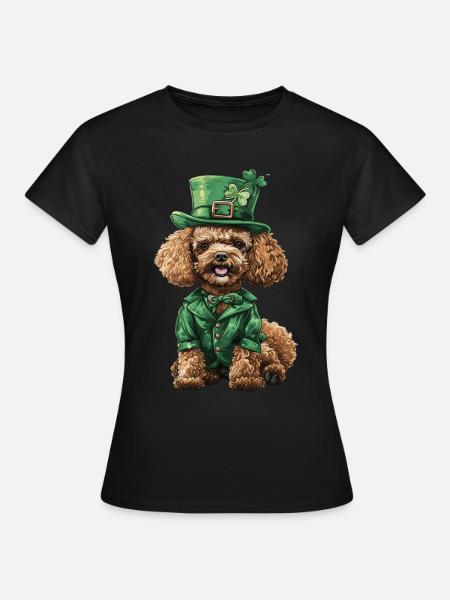 Pudel - Frauen T-Shirt - Schwarz