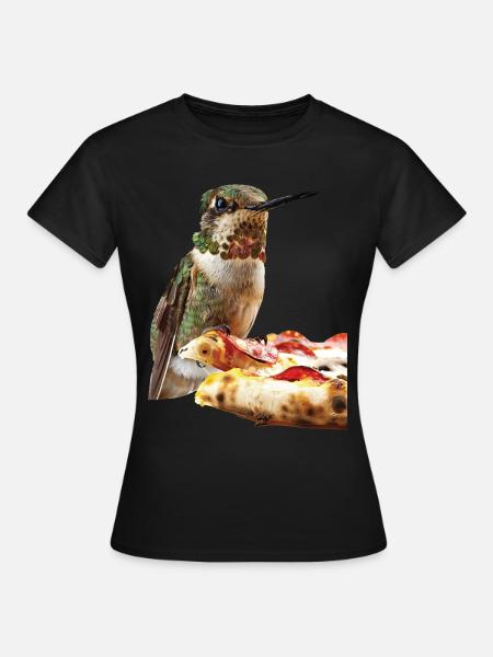 Kolibri - Frauen T-Shirt - Schwarz