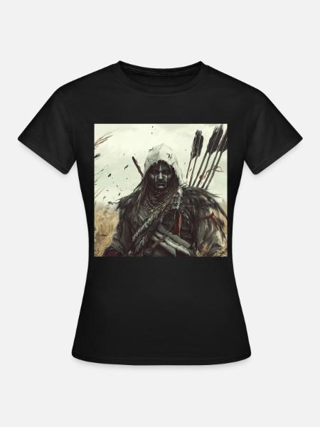 Indisch - Frauen T-Shirt - Schwarz