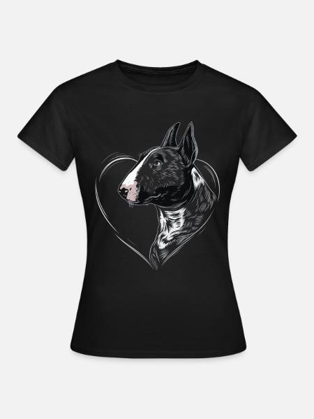Bullterrier - Frauen T-Shirt - Schwarz