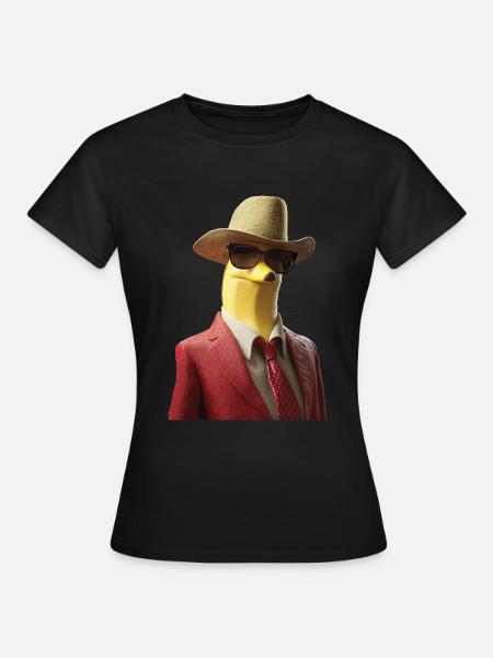 Banane - Frauen T-Shirt - Schwarz