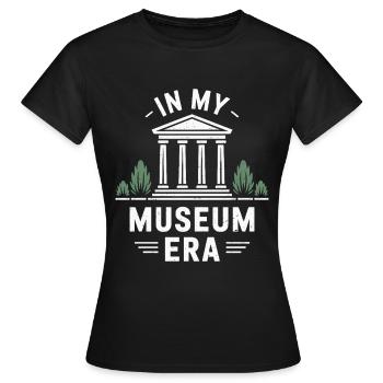 Musée - T-shirt Femme - noir - Devant - AI Model Female 172 dark (172cm)