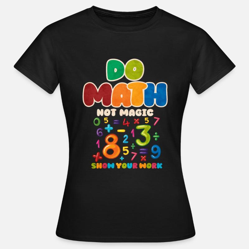 Math - Women's T-Shirt - black