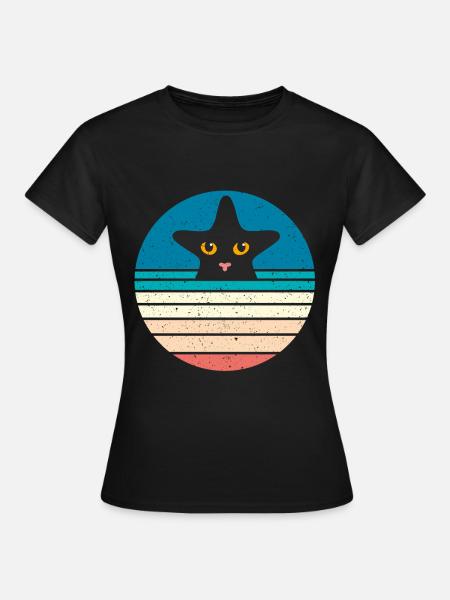 Seestern - Frauen T-Shirt - Schwarz