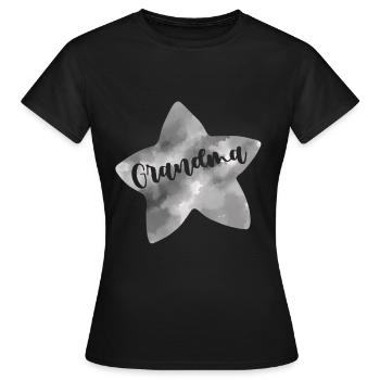 Seestern - Frauen T-Shirt - Schwarz - Vorne - AI Model Female 172 dark (172cm)