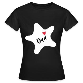 Seestern - Frauen T-Shirt - Schwarz - Vorne - AI Model Female 172 dark (172cm)