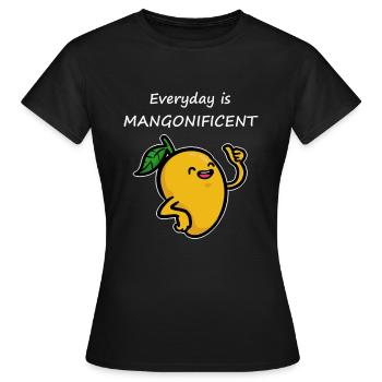 mangue - T-shirt Femme - noir - Devant - AI Model Female 172 dark (172cm)