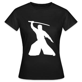Haidong Gumdo - T-shirt Femme - noir - Devant - AI Model Female 172 dark (172cm)