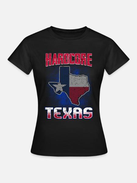 Texas - Frauen T-Shirt - Schwarz