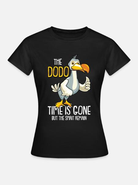 Dodo Mauritius Dronte - T-shirt Femme - noir