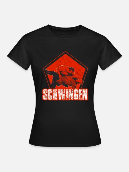 Schwingen - Frauen T-Shirt - Schwarz