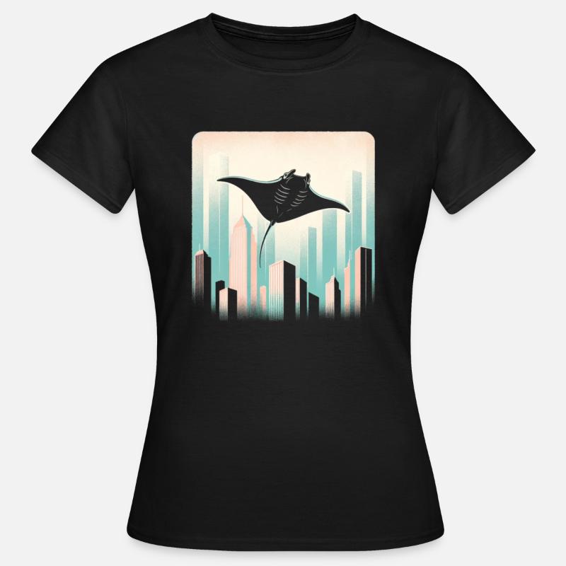 Mantarochen - Frauen T-Shirt - Schwarz