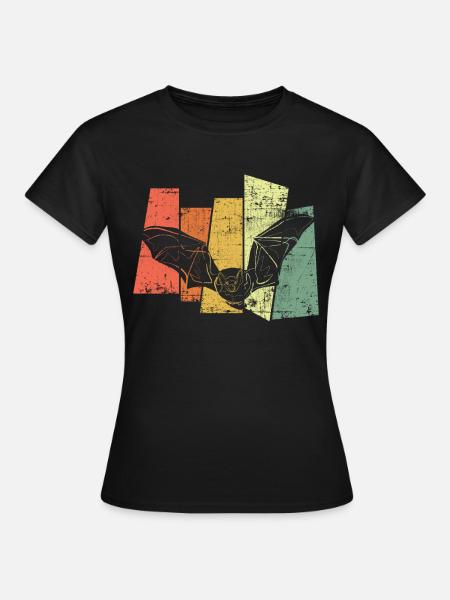 Fledermaus - Frauen T-Shirt - Schwarz