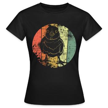 Chick - Women's T-Shirt - black - Front - AI Model Female 172 dark (172cm)