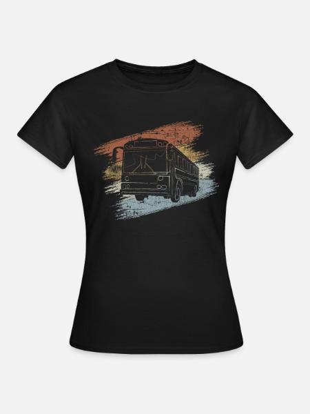Busfahrer - Frauen T-Shirt - Schwarz