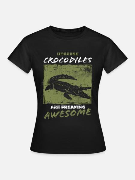 Alligator - Frauen T-Shirt - Schwarz