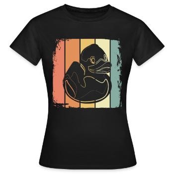 Baignoire Bain - T-shirt Femme - noir - Devant - AI Model Female 172 dark (172cm)