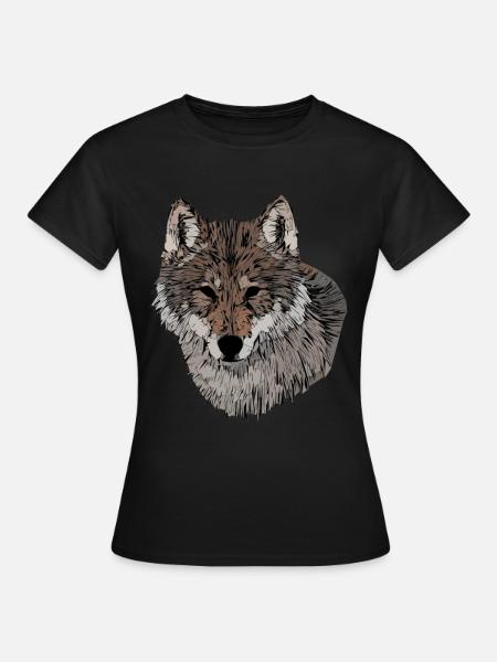 Hund - Frauen T-Shirt - Schwarz