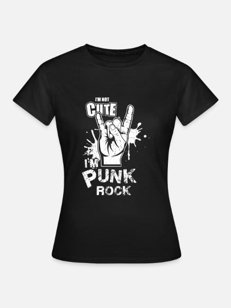 Dulce punk rock - T-shirt dam - svart