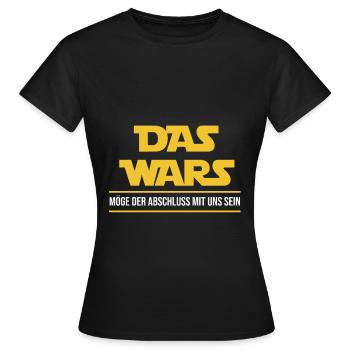 The Wars - Cadeau allemand de science-fiction-science-fiction - T-shirt Femme - noir - Devant - AI Model Female 172 dark (172cm)