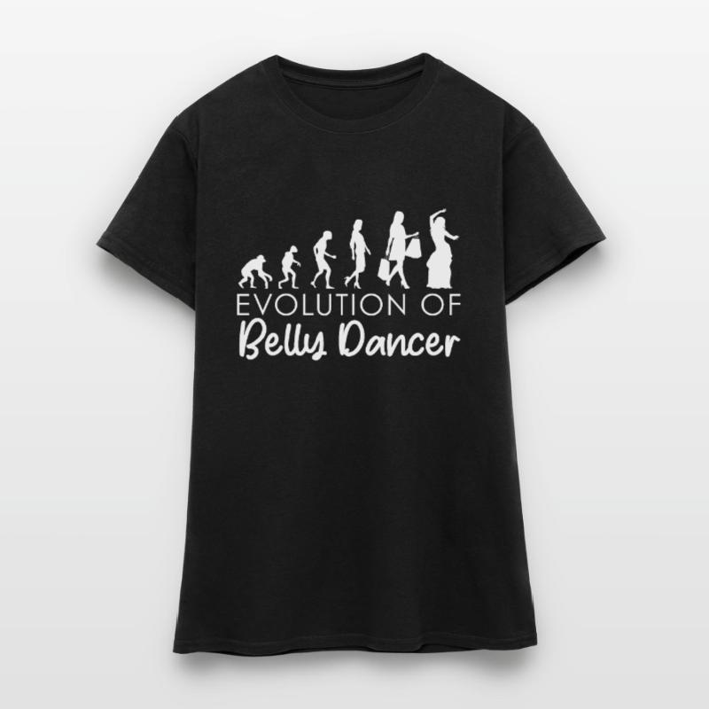 Évolution de la danseuse du ventre pour la danseuse du ventre T-shirt Femme