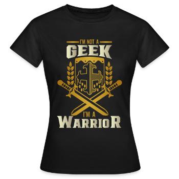 Larp Larper Larping Live Action Rollenspiel - Frauen T-Shirt - Schwarz - Vorne - AI Model Female 172 dark (172cm)