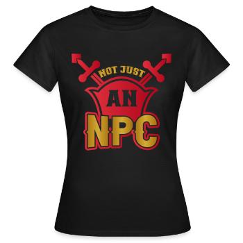 Larp Larper Larping Live Action Rollenspiel - Frauen T-Shirt - Schwarz - Vorne - AI Model Female 172 dark (172cm)